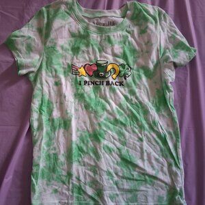 Wound Up St. Patrick's Day Tee Short Sleeve, S, Green